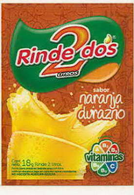 RINDEDOS NARANJA DURAZNO X 20